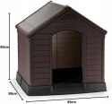 Buda dla psa Curver tworzywo sztuczne wym. zew. 99 cm x 95 cm x 99 cm Brown