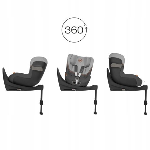 Cybex Sirona360° S2 i-Size 0-18 kg Lava Grey - mid grey Cybex Sirona360° S2 i-Size 0-18 kg Lava Grey - mid grey