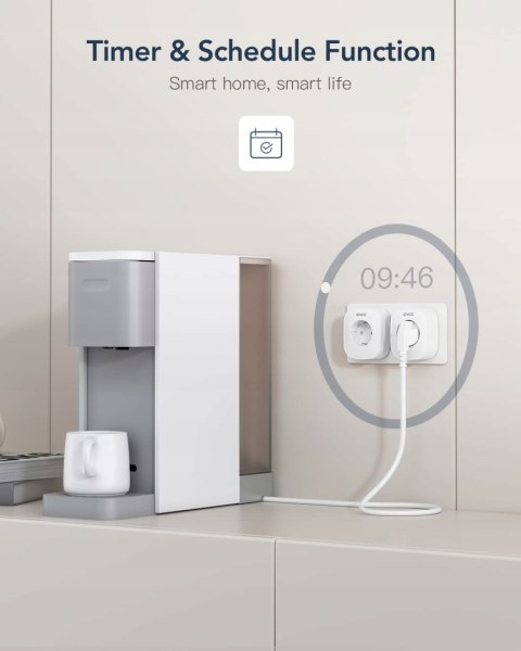 Inteligentne Gniazdko Teckin Smart Plug (SP22) 4 szt. Inteligentne Gniazdko Teckin Smart Plug (SP22) 4 szt.