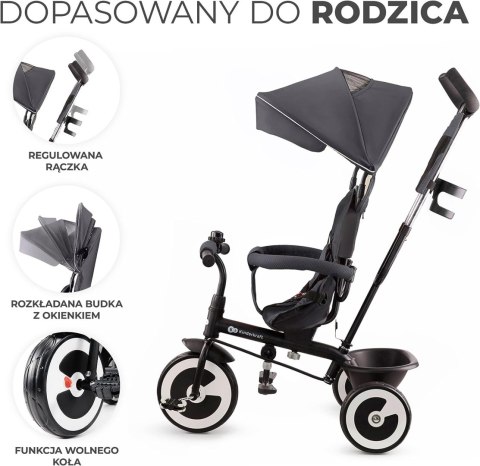 ROWEREK TRÓJKOŁOWY Aston Kinderkraft Szary ROWEREK TRÓJKOŁOWY Aston Kinderkraft Szary