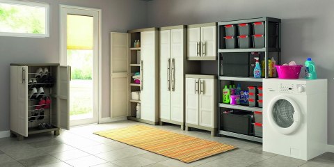 Szafka Keter Excellence Szafa Beżowa 45x182 cm Szafka Keter Excellence Szafa Beżowa 45x182 cm