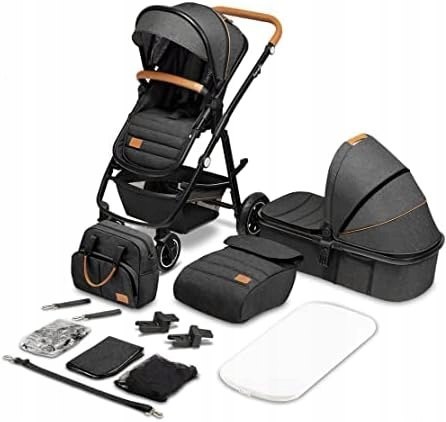 Wózek Lionelo Amber 2w1 Grafit Wózek Lionelo Amber 2w1 Grafit