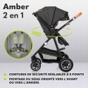 Wózek Lionelo Amber 2w1 Grafit