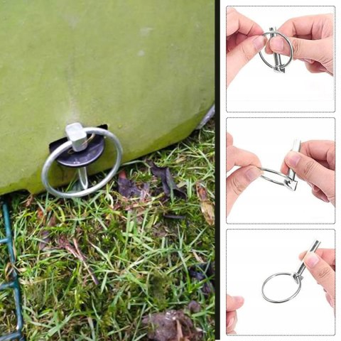 Zawleczka 4,5 mm x 40 mm Zatyczka Uniwersalna 10 szt. Zawleczka 4,5 mm x 40 mm Zatyczka Uniwersalna 10 szt.