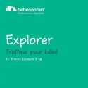 Chodzik Explorer Bebeconfort szary