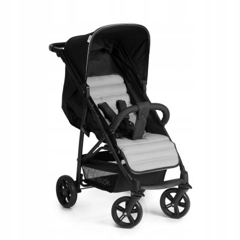 Hauck Rapid 4 Wózek Spacerowy Caviar / Silver Hauck Rapid 4 Wózek Spacerowy Caviar / Silver