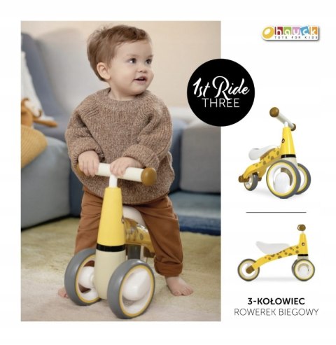 Hauck Rowerek 1st Ride Three Giraffe Yellow Hauck Rowerek 1st Ride Three Giraffe Yellow