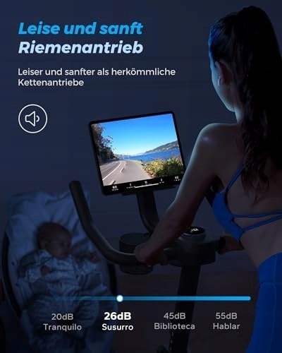 MERACH Rower domowy, spinning bike cichy z ulepszonym monitorem LCD, MERACH Rower domowy, spinning bike cichy z ulepszonym monitorem LCD,