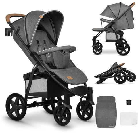 Wózek spacerowy Lionelo Annet Plus Grey Wózek spacerowy Lionelo Annet Plus Grey