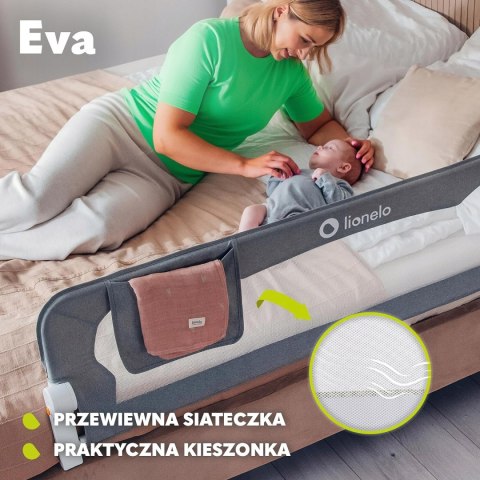 Barierka ochronna do łóżka Lionelo EVA 150 cm Barierka ochronna do łóżka Lionelo EVA 150 cm