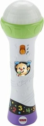 Fisher-Price mikrofon z funkcją nagrywania 18m+ jęz. niemiecki Fisher-Price mikrofon z funkcją nagrywania 18m+ jęz. niemiecki