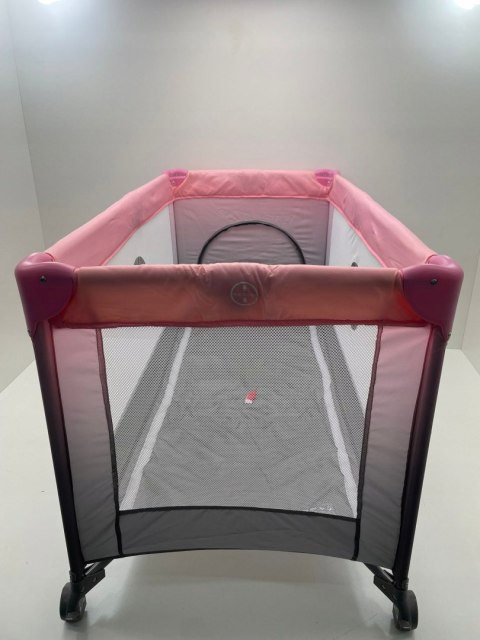 LIONELO Stefi kojec dla niemowląt 120x60cm Pink Ombre LIONELO Stefi kojec dla niemowląt 120x60cm Pink Ombre