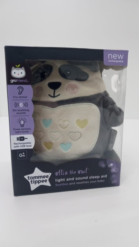 Tommee Tippee Panda szumiąca przytulanka lampka Tommee Tippee Panda szumiąca przytulanka lampka