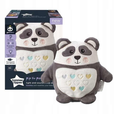 Tommee Tippee Panda szumiąca przytulanka lampka Tommee Tippee Panda szumiąca przytulanka lampka