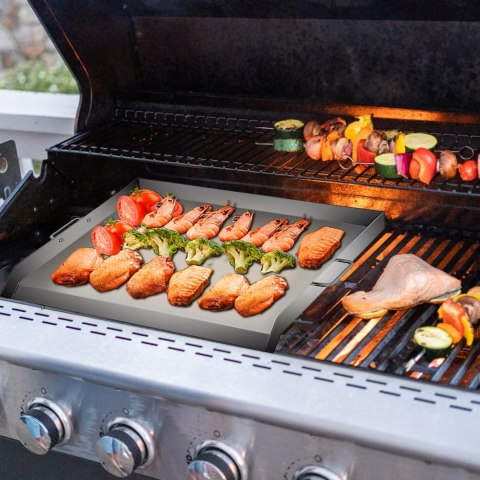 VEVOR płyta grillowa 91x55cm stal nierdzewna VEVOR płyta grillowa 91x55cm stal nierdzewna