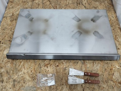 VEVOR płyta grillowa 91x55cm stal nierdzewna VEVOR płyta grillowa 91x55cm stal nierdzewna
