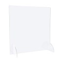 VITAdisplays osłona na ladę przed kaszlem kichaniem 3szt 65x90cm
