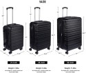 WALIZKA TWARDA KABINOWA AMAZON BASICS 36 L 55 CM