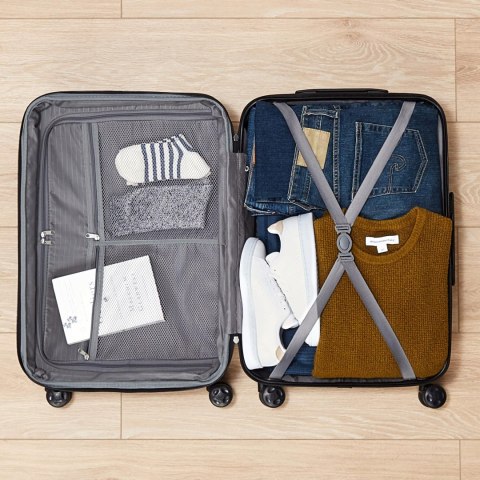 WALIZKA TWARDA KABINOWA AMAZON BASICS 36 L 55 CM WALIZKA TWARDA KABINOWA AMAZON BASICS 36 L 55 CM
