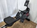 Wioślarz JOROTO MR23 składany z oporem wodnym, 150 kg, Bluetooth