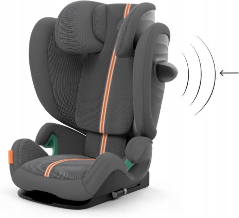 CYBEX Solution G i-Fix Plus fotelik 15-50 Lava Grey CYBEX Solution G i-Fix Plus fotelik 15-50 Lava Grey
