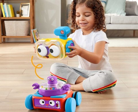 Fisher-Price HCK39 4w1 uczący Robot język niemiecki Fisher-Price HCK39 4w1 uczący Robot język niemiecki