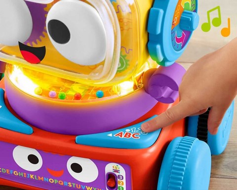 Fisher-Price HCK39 4w1 uczący Robot język niemiecki Fisher-Price HCK39 4w1 uczący Robot język niemiecki