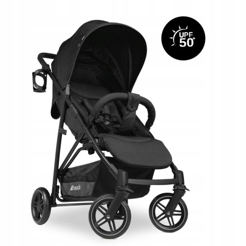 Hauck RAPID 4R Plus Wózek Spacerowy Black Hauck RAPID 4R Plus Wózek Spacerowy Black