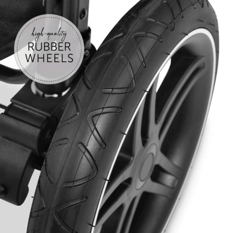 Hauck RAPID 4R Plus Wózek Spacerowy Black Hauck RAPID 4R Plus Wózek Spacerowy Black