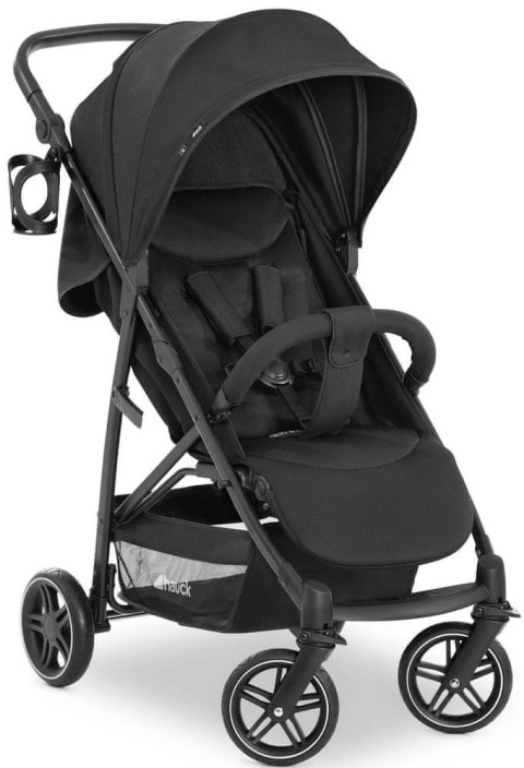 Hauck RAPID 4R Plus Wózek Spacerowy Black Hauck RAPID 4R Plus Wózek Spacerowy Black