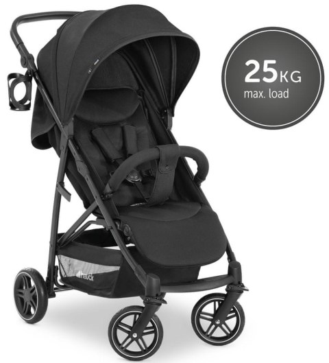 Hauck RAPID 4R Plus Wózek Spacerowy Black Hauck RAPID 4R Plus Wózek Spacerowy Black