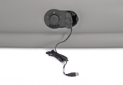 Materac Dmuchany Dwuosobowy Łóżko z Pompką USB Intex 64114 Materac Dmuchany Dwuosobowy Łóżko z Pompką USB Intex 64114