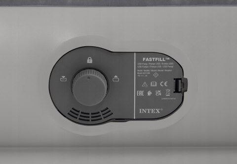 Materac Dmuchany Dwuosobowy Łóżko z Pompką USB Intex 64114 Materac Dmuchany Dwuosobowy Łóżko z Pompką USB Intex 64114