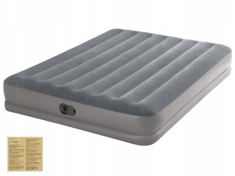 Materac Dmuchany Dwuosobowy Łóżko z Pompką USB Intex 64114 Materac Dmuchany Dwuosobowy Łóżko z Pompką USB Intex 64114
