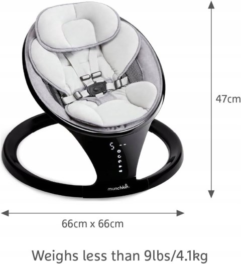 Munchkin Huśtawka elektryczna do kołysania Baby Swing Balancelle Munchkin Huśtawka elektryczna do kołysania Baby Swing Balancelle