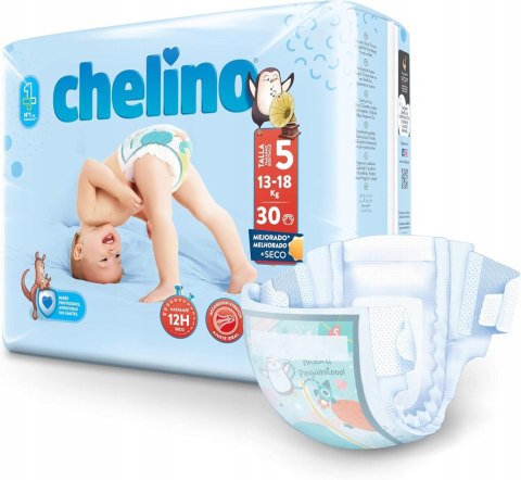 Pieluszki Chelino 5 Rozmiar 5 120 szt. Pieluszki Chelino 5 Rozmiar 5 120 szt.