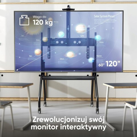 Uchwyt Stojak na telewizor 60-120 cali Onkron czarny Uchwyt Stojak na telewizor 60-120 cali Onkron czarny