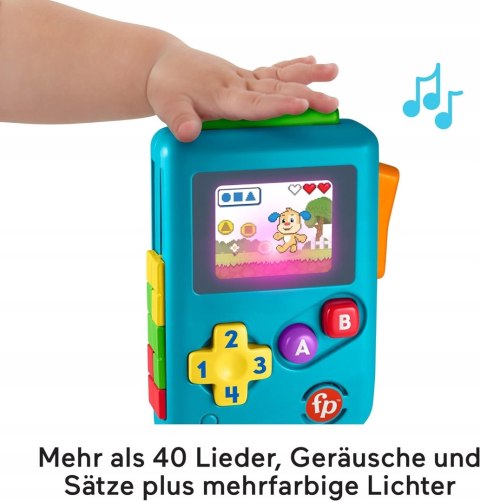 Zabawka Fisher Price Lil' Gamer HBC88 j.niemiecki Zabawka Fisher Price Lil' Gamer HBC88 j.niemiecki