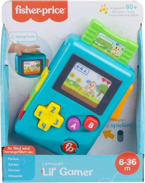 Zabawka Fisher Price Lil' Gamer HBC88 j.niemiecki Zabawka Fisher Price Lil' Gamer HBC88 j.niemiecki