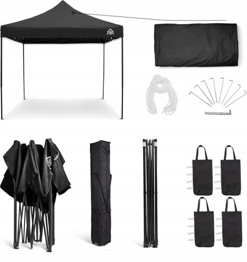 All Seasons Gazebos 3x3m namiot pawilon wodoodporny 4 ścianki All Seasons Gazebos 3x3m namiot pawilon wodoodporny 4 ścianki