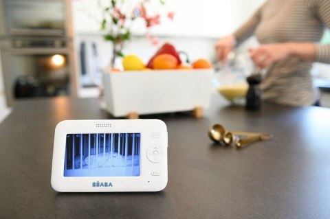 BEABA, Elektroniczna niania kamera HD, wbudowany termometr, funkcja alarmu BEABA, Elektroniczna niania kamera HD, wbudowany termometr, funkcja alarmu