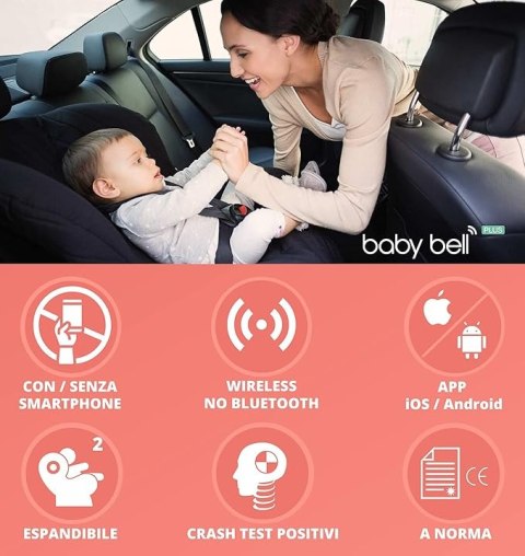 Baby Bell Podwójny czujnik fotelika samochodowego Baby Bell Podwójny czujnik fotelika samochodowego