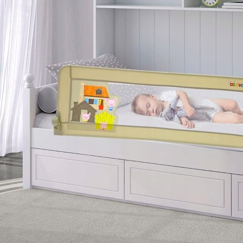 Barierka Asalvo do łóżeczka 150 cm Barierka Asalvo do łóżeczka 150 cm