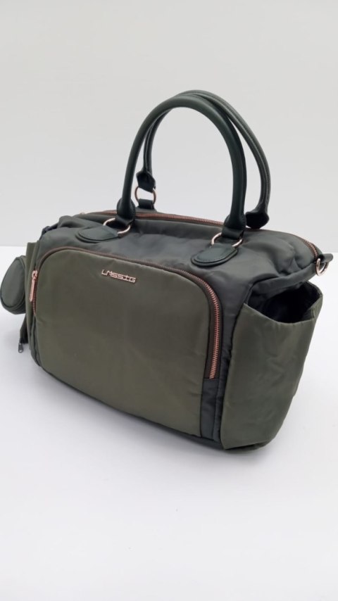 Lassig Green Label torba dla mam z akcesoriami oliwkowy Lassig Green Label torba dla mam z akcesoriami oliwkowy