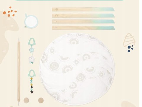 MATA Edukacyjna Siłownia dla niemowląt Starry Sky B.TOYS MATA Edukacyjna Siłownia dla niemowląt Starry Sky B.TOYS