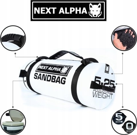 Worek Torba obciążeniowa do treningu NEXT ALPHA SANDBAG 5-25kg Worek Torba obciążeniowa do treningu NEXT ALPHA SANDBAG 5-25kg