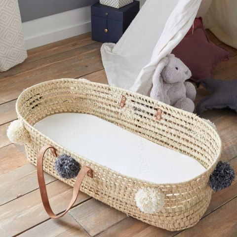 Babysom Bambusowy materac do gondoli - 72 x 32 cm Babysom Bambusowy materac do gondoli - 72 x 32 cm
