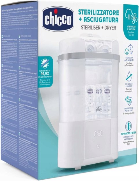 Chicco Sterylizator Chicco z funkcją suszenia Chicco Sterylizator Chicco z funkcją suszenia