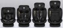 Fotelik samochodowy Lionelo z ISOFIX BASTIAAN I-size black red