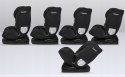 Fotelik samochodowy Lionelo z ISOFIX BASTIAAN I-size black red